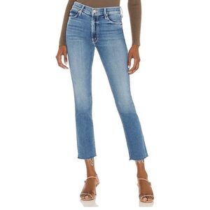 Mother Mid Rise Dazzler Ankle Fray in Riding the Cliffside 29